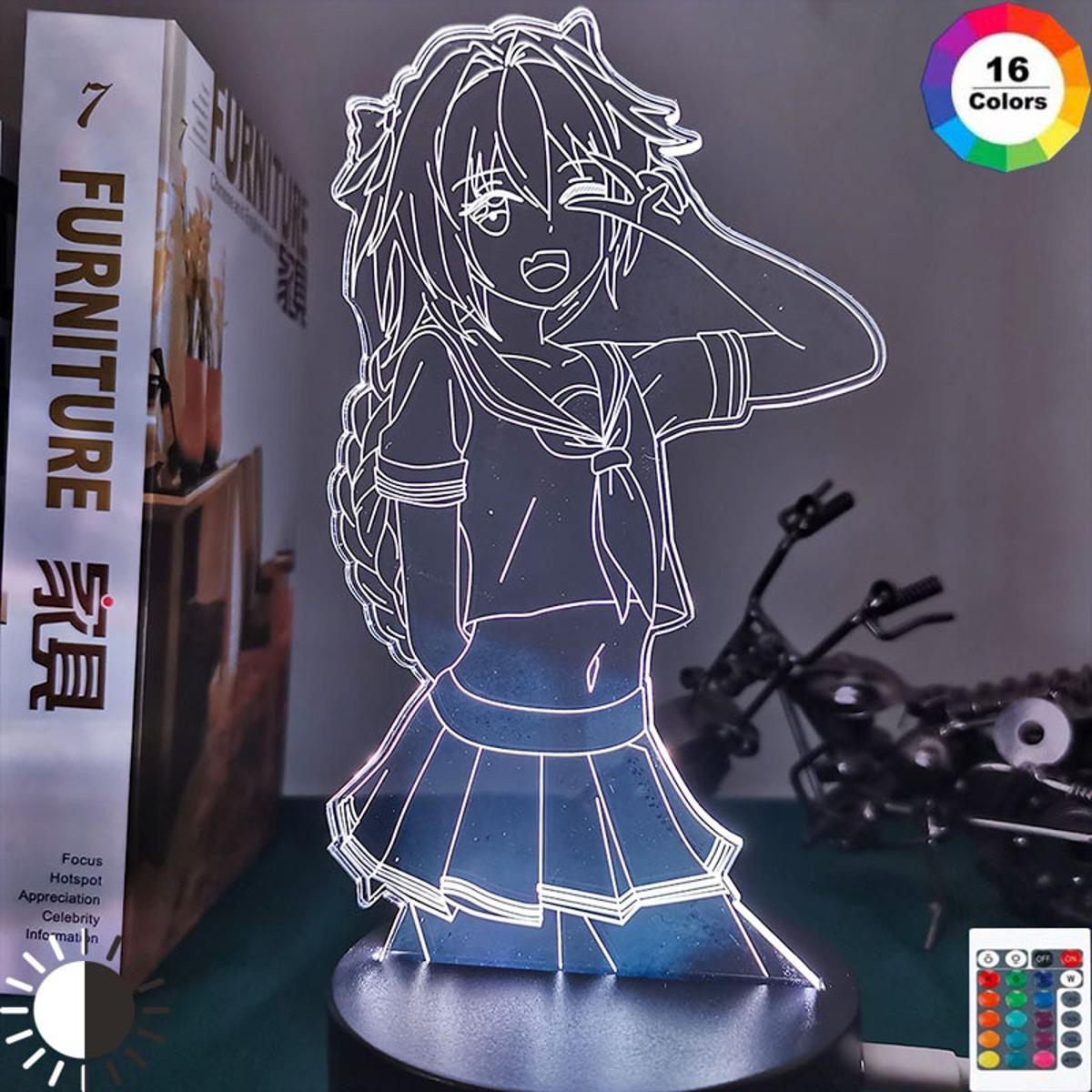 Fate Acrypha Astolfo Led Night Light for Bedroom Deco Gift Nightlight Anime Waifu Table 3d Lamp Astolfo Fate Acrypha