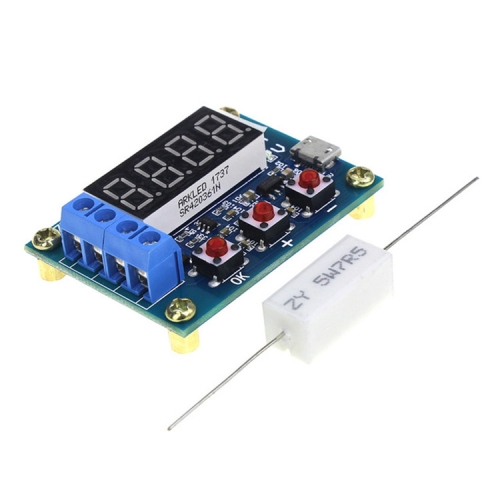HW586 HW-586 1.2V 12V 18650 Li-ion Lithium Battery Capacity Tester Resistance Leads Batteries Capacity Meter Discharge Tester Analyzer. 