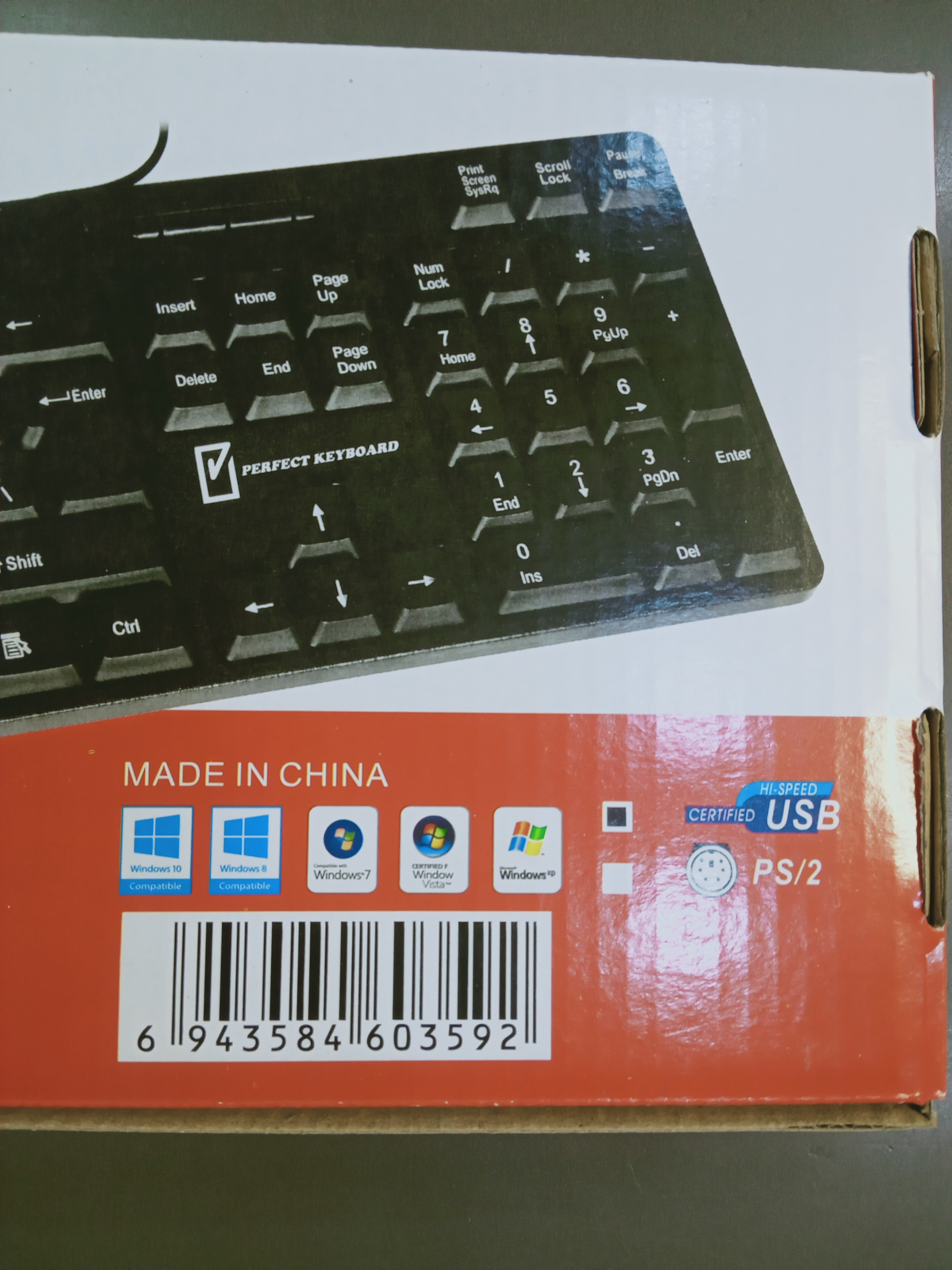 PERFECT RX-788 Comfortable Wired Keyboard With Bijoy-Bangla Ease of Use Minimal Maintenance and Unique Typing Experience For Office Home Laptop Desktop Lindaa. 