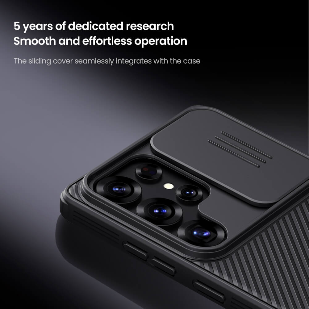 Nillkin Galaxy S23 Ultra Case CamShield Pro For Samsung Galaxy S23 Ultra Case with Slide Camera Cover Slim Rugged Phone Case For Samsung S23 Ultra 5G 2023 6.8'' Black. 