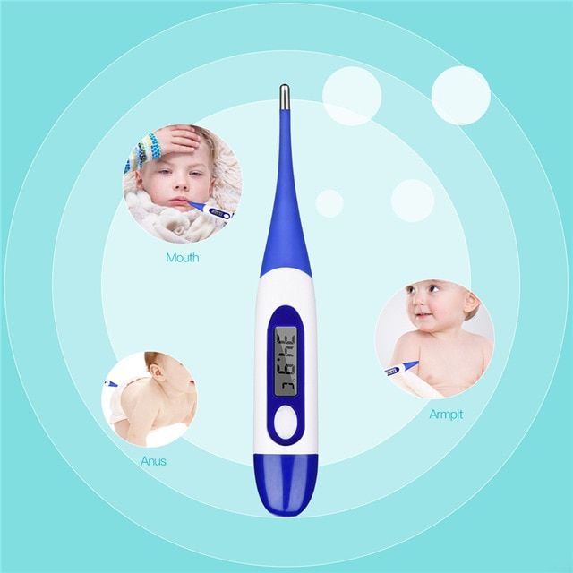 Getwell Flexible Digital Thermometer with Beeper For Measuring Temperature. 