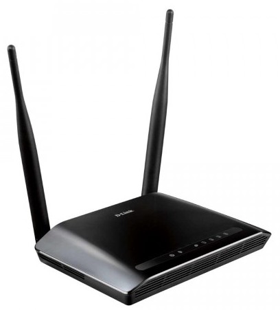 D-Link DIR-615 N300 Wireless Router - Black. 