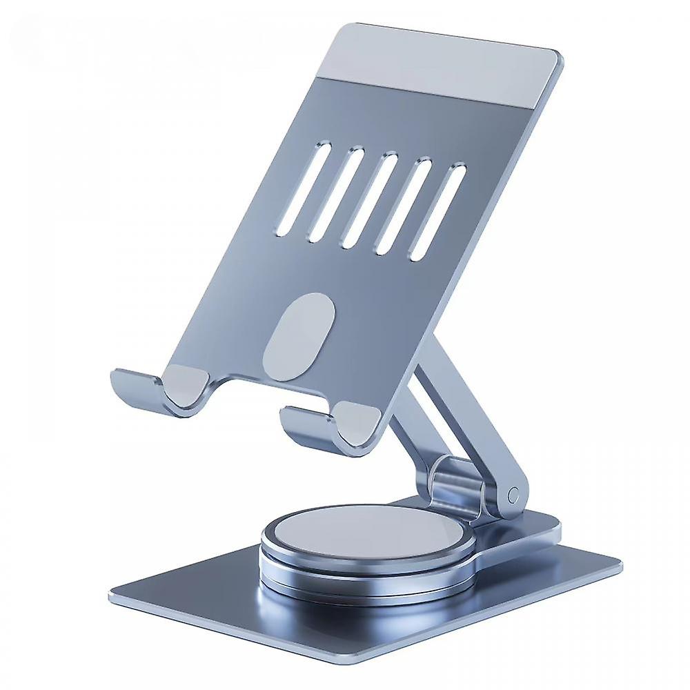 360° Rotating Tablet Stand Holder Adjustable with Rotating Base, Foldable Tablet Holder