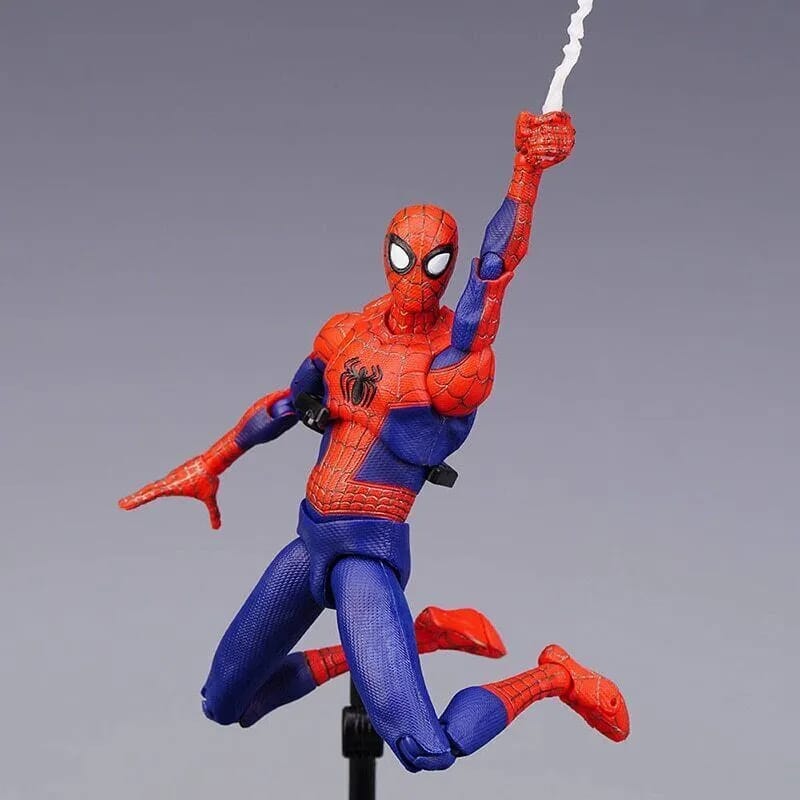 Spider-Verse Action SV Peter B. Parker Sentinel Miles Spider Man Action Figure. 