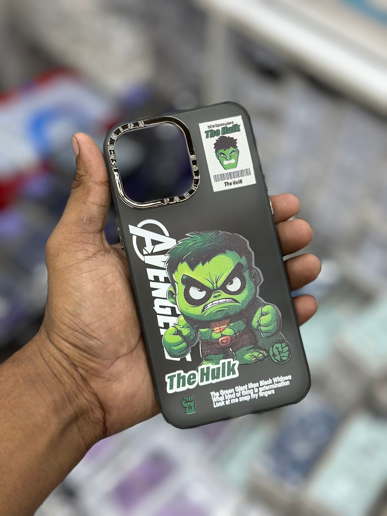 Avengers The Hulk Matte Hard Phone Case for Apple iPhone 11/12/13/14/15 Series. 