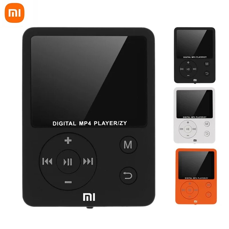 XIAOMI Mini MP3/MP4 Player Bluetooth Digital Display Screen Walkman With Memory TF Cards Build-in Speaker MIJIA Music Player