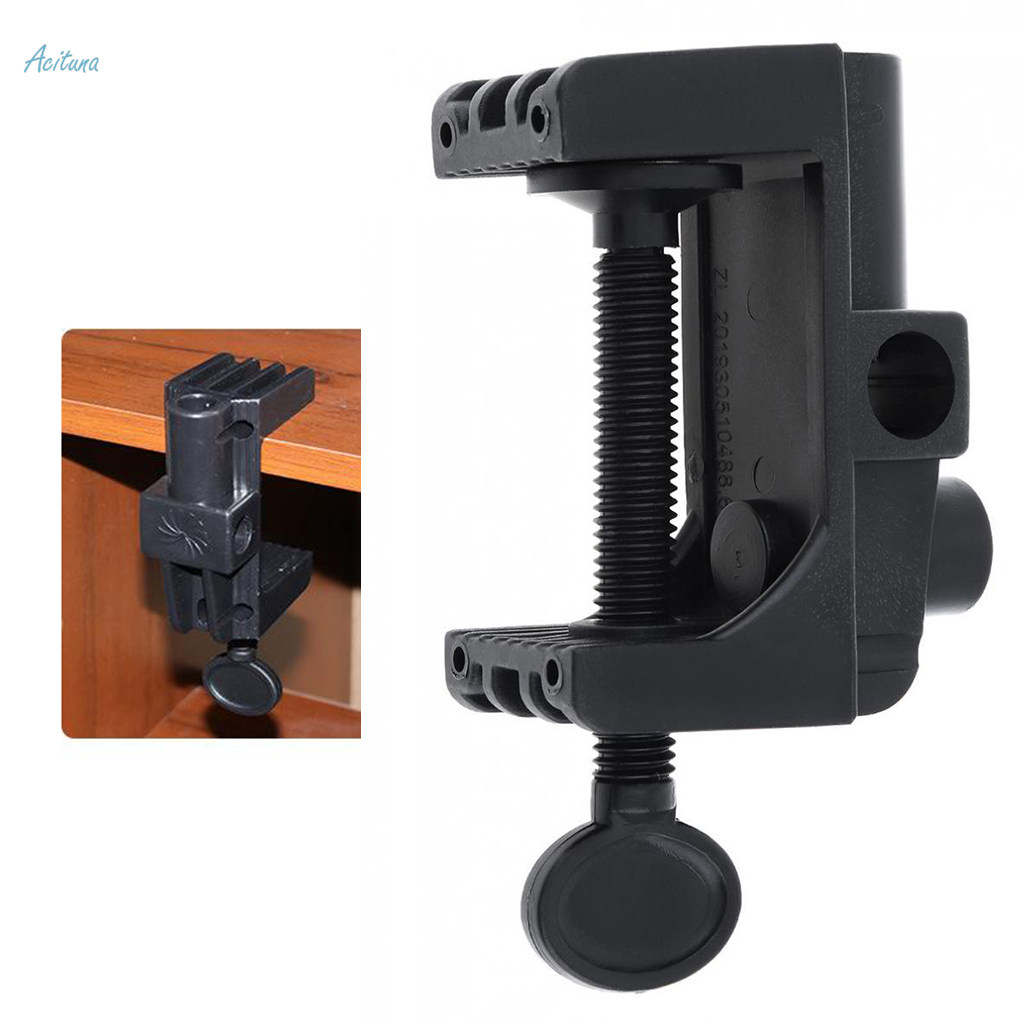 2X C-Clamp Table Mounting Clamp Holder Replacement with Ajdustable Positioning. 