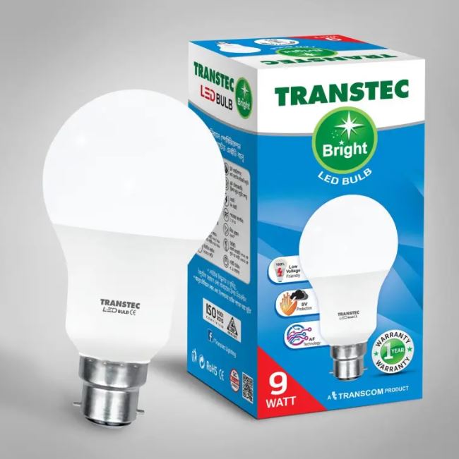 TRANSTEC Bright LED Light 9 Watt