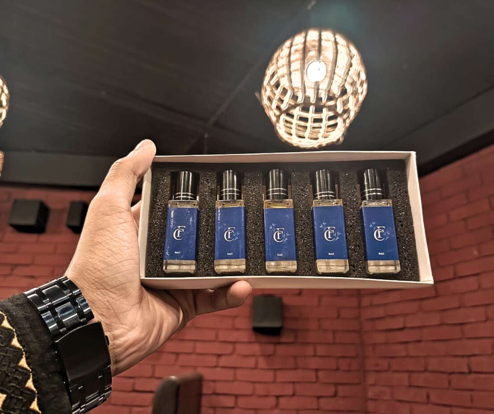 Perfume Oil & Attar Roll-On Combo Pack for Men - Premium Perfume Set with Best Gift For Men, 6 x 5ml (30ml Total). 