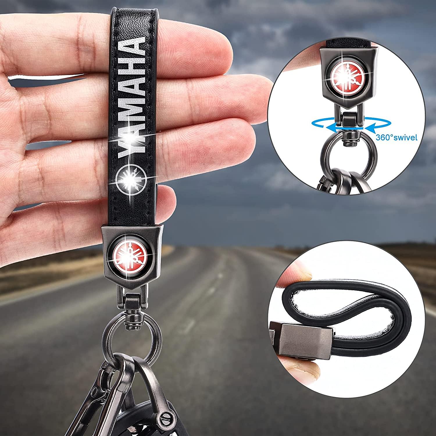 Rainbows Genuine Leather Keychain Compatible...