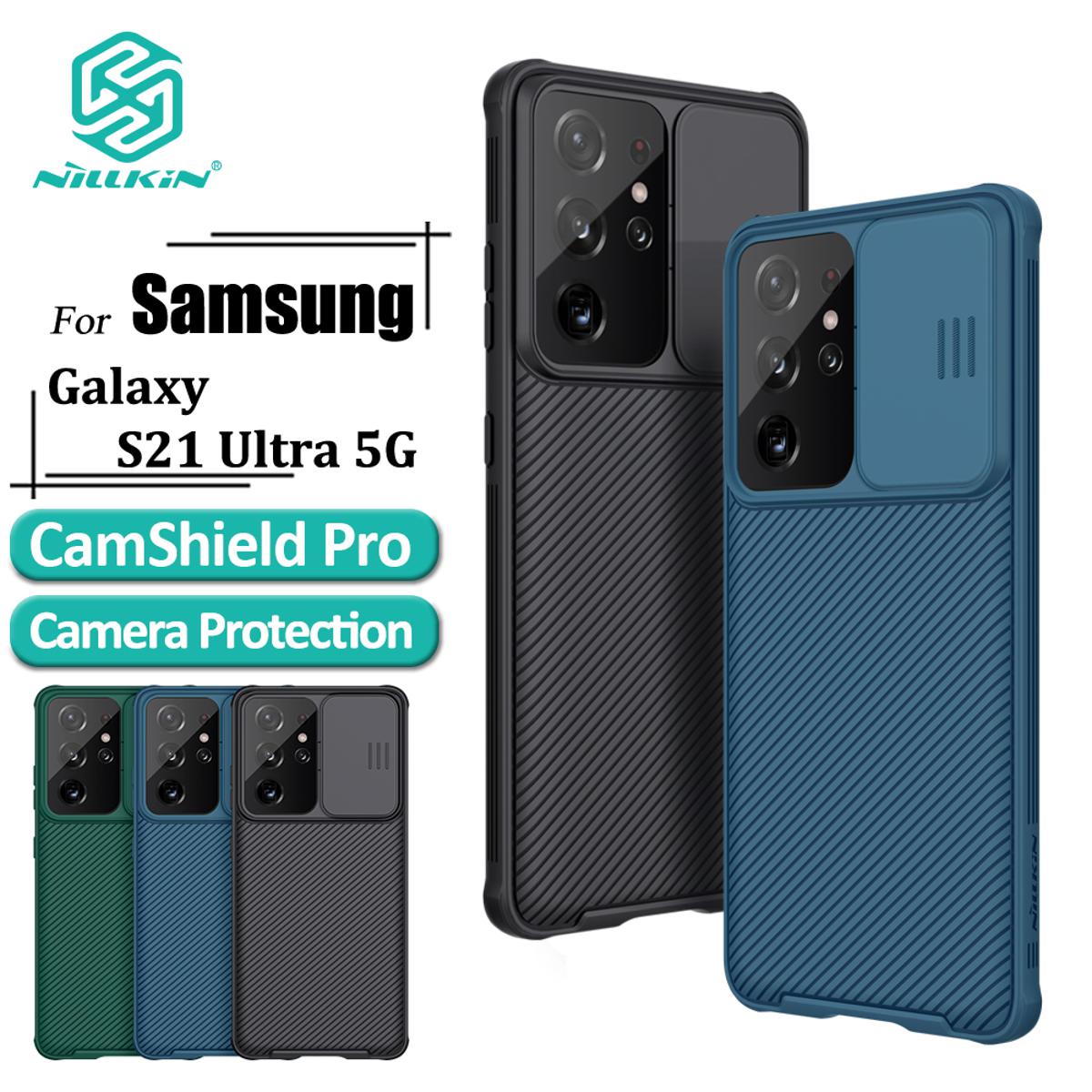 Nillkin Case for Samsung Galaxy S21 Ultra 5G Slide Camera Protect