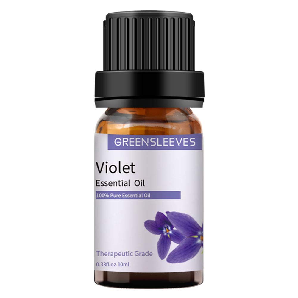 Violet Essential Oil Set, Pure Violet Aromatherapy Oils for Diffuser, Humidifier - 10ml. 