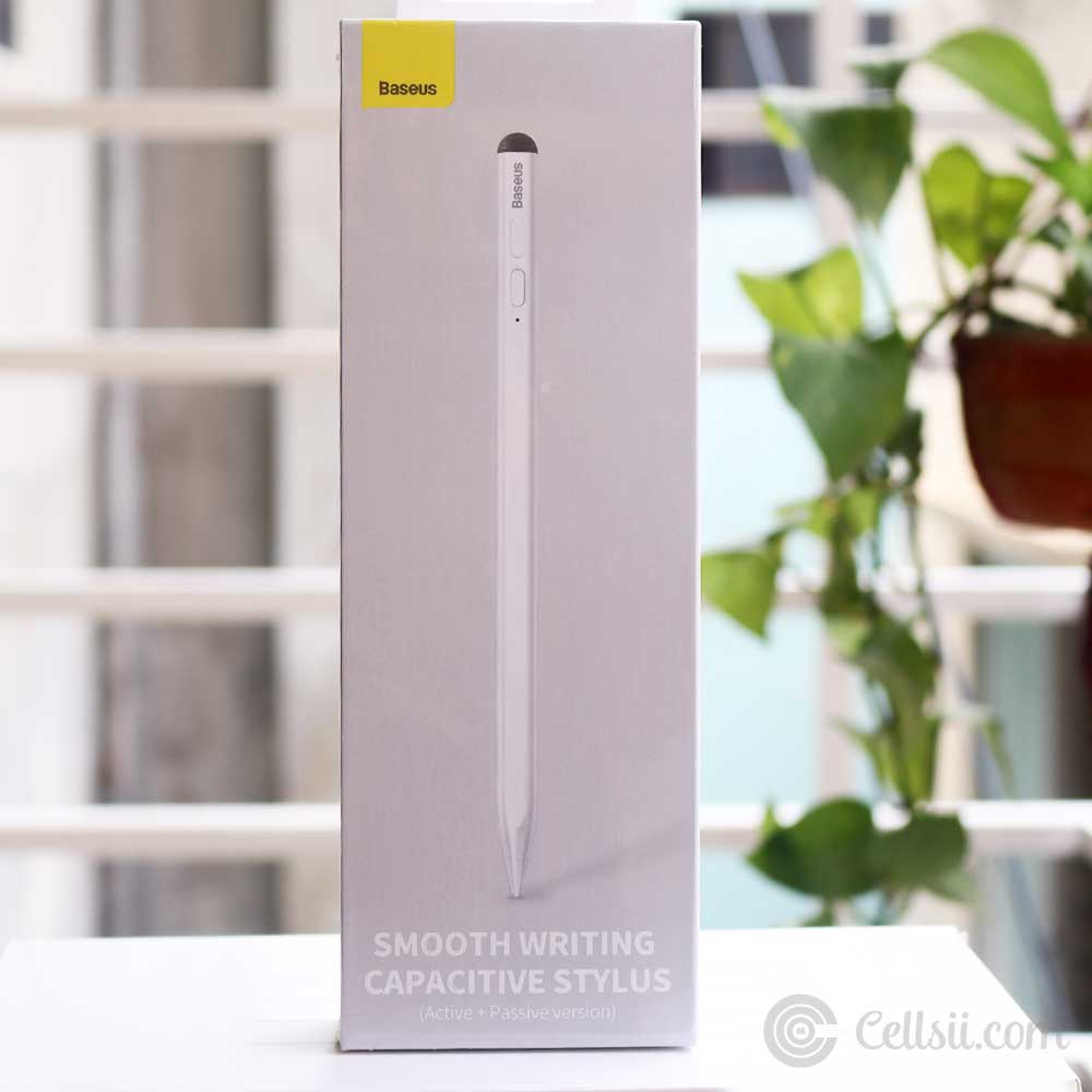 Baseus Smooth Writing Capacitive Stylus with Palm Rejection Tilt Pressure Detachable and Replaceable Pin Active + Passive version. 