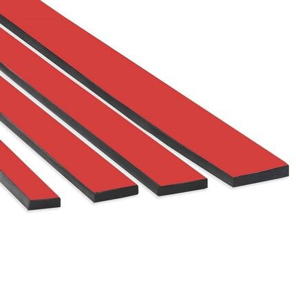 【VisioN Shop】Self-adhesive strips for rubber beading, rectangular box, mechanical shock-absorbing seal, flat distribution adhesive tape. 