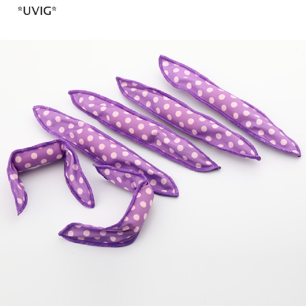 [[UVIG]] 10PC Sponge Pillow Soft Hair Roller Flexible Foam&Sponge Hair Curlers Rollers [Hot Sell]. 