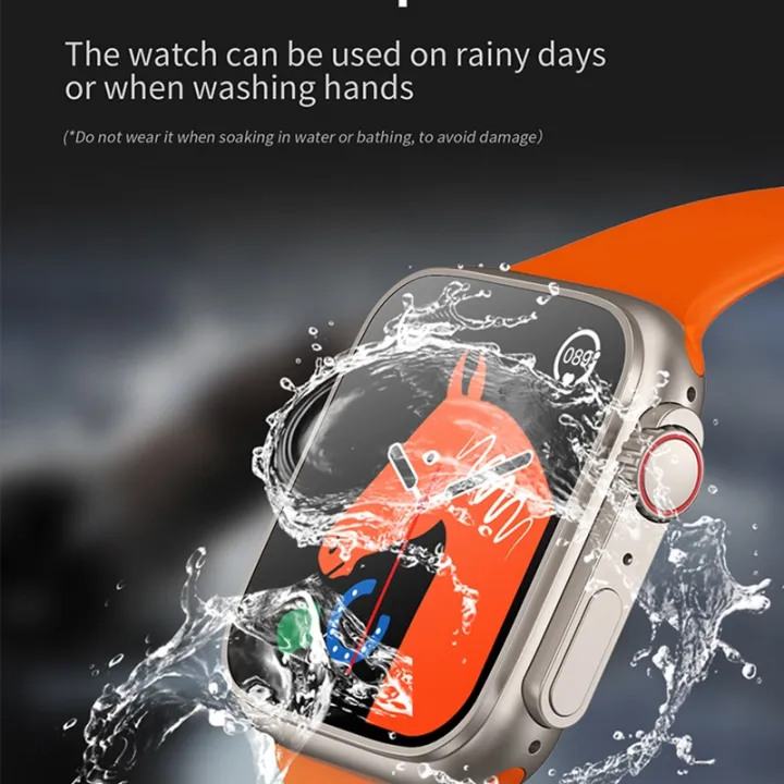 T900 Plus Smart Watch 2.19" Infinity Display Full Touch Bluetooth Call Sports Sleeping Monitoring Smartwatch. 
