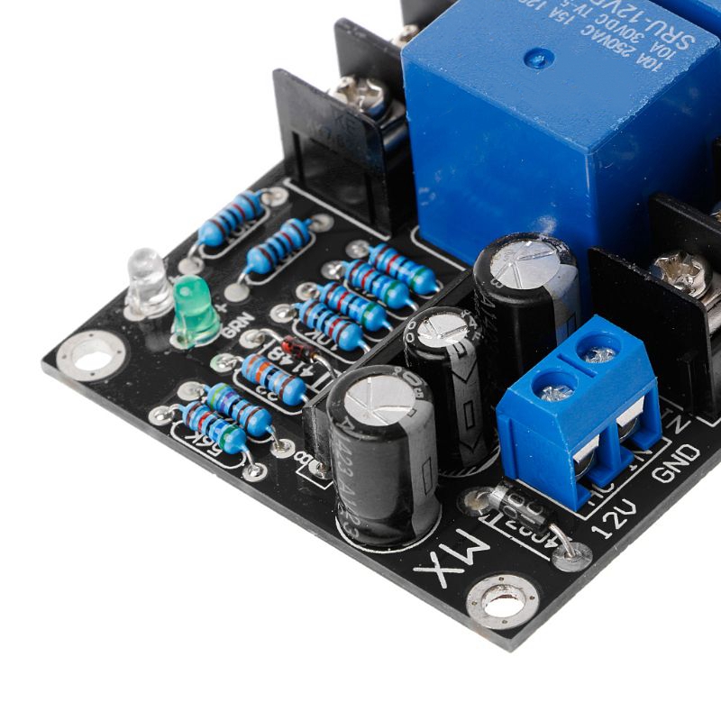 UPC1237 DC 12-24V Dual Channel Speaker Protection Circuit Board Boot Mute. 