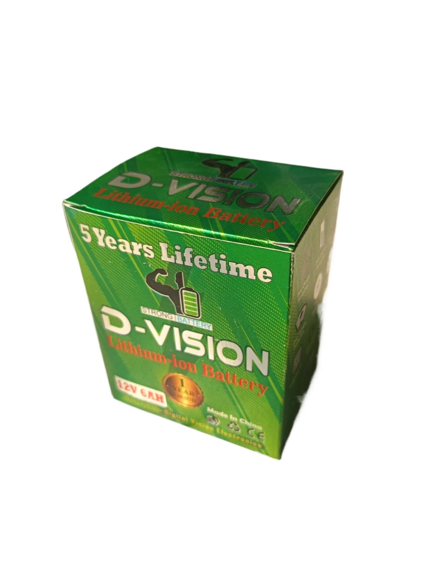12 Volt 6ah Battery D Vision Lithium-ion Battery bms Protection with 1 years Gruntee. 