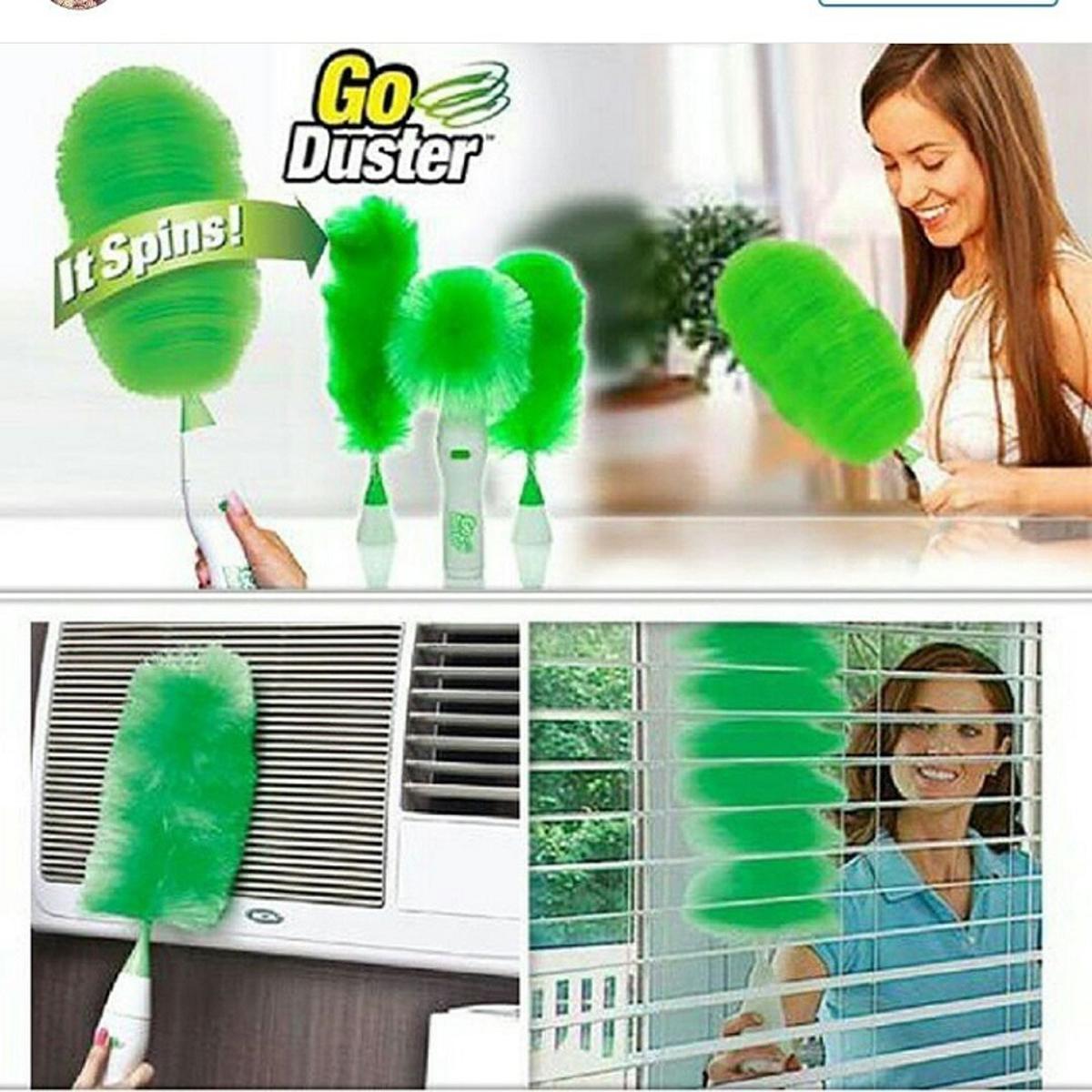 Electric Rotating Go Duster and Cleaner - ধুলাবালি পরিষ্কার করার যন্ত্র