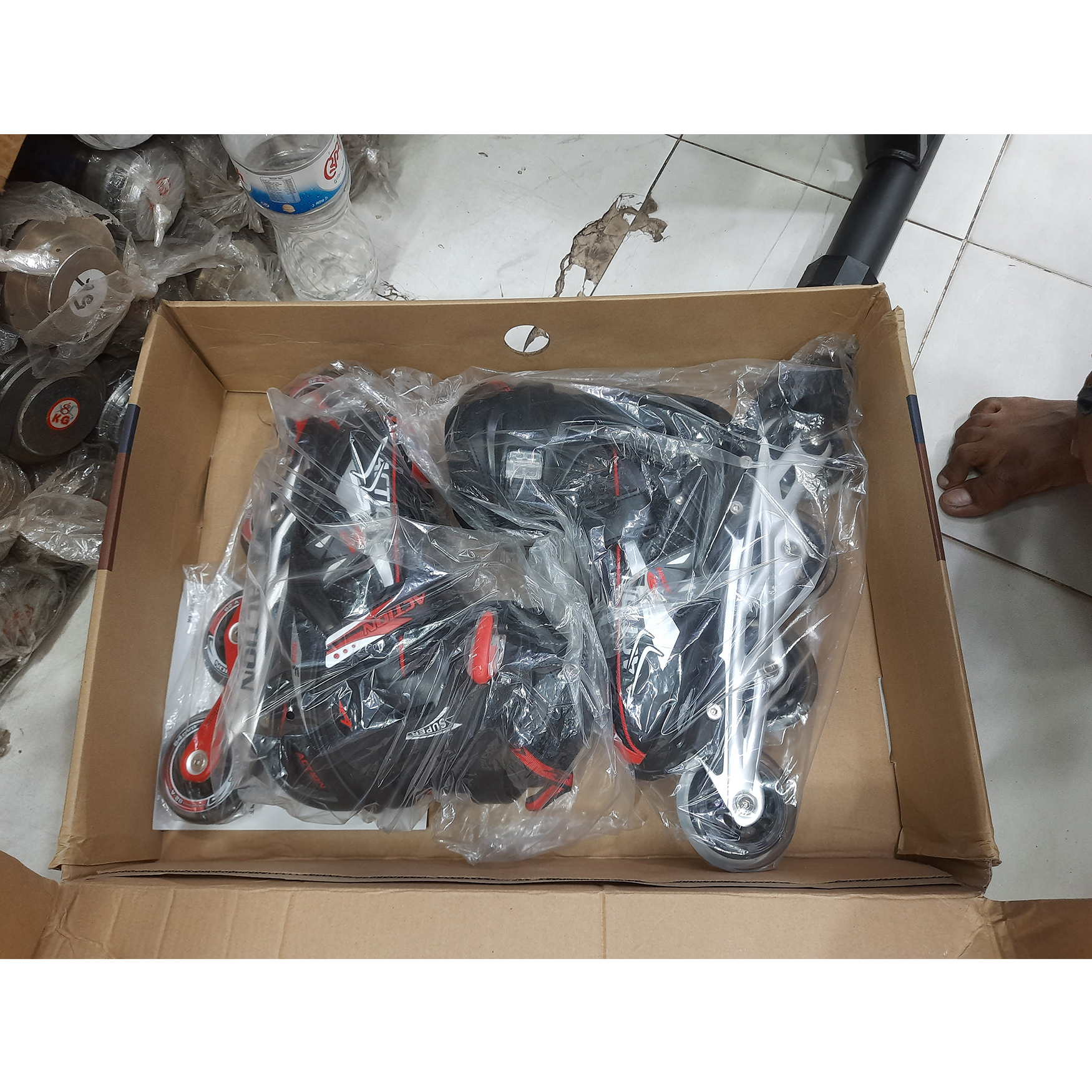 Roller skate shoes inline size - XL (42-45) action. 
