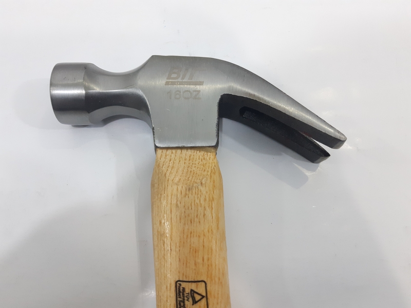 Claw Hammer with Wooden Handle-16OZ. 
