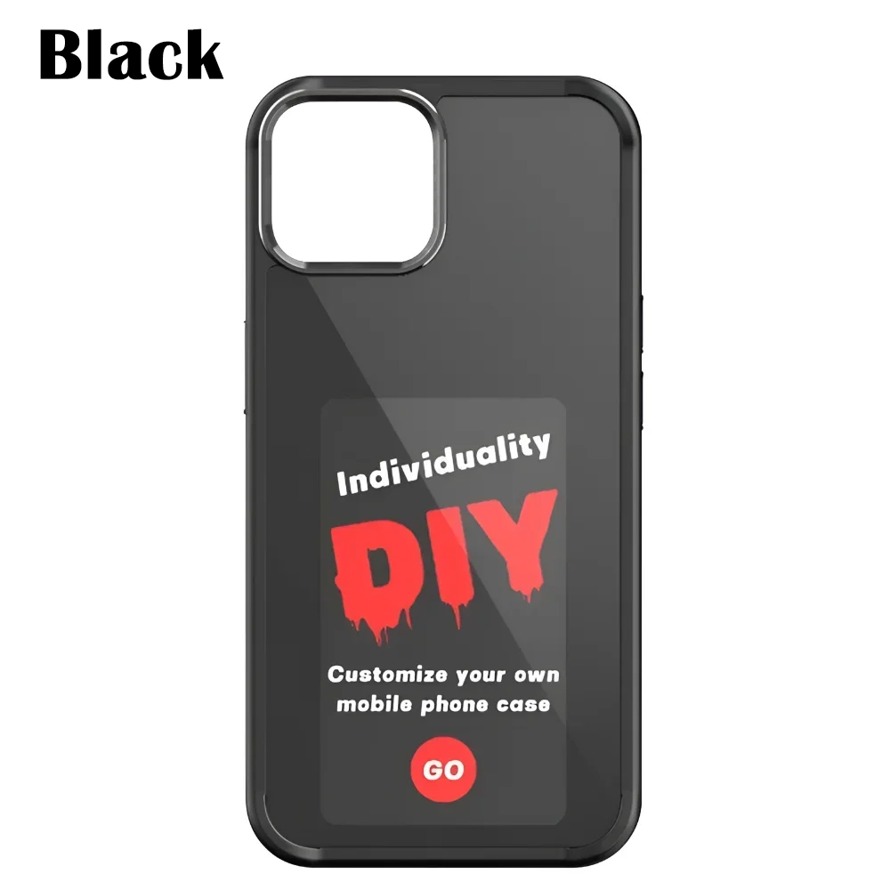 E-ink Screen Phone Case For iphone 13 14 15 Pro Max Smart DIY Can Change Picture NFC Refesh Phone Protective Cover Battery Free. 