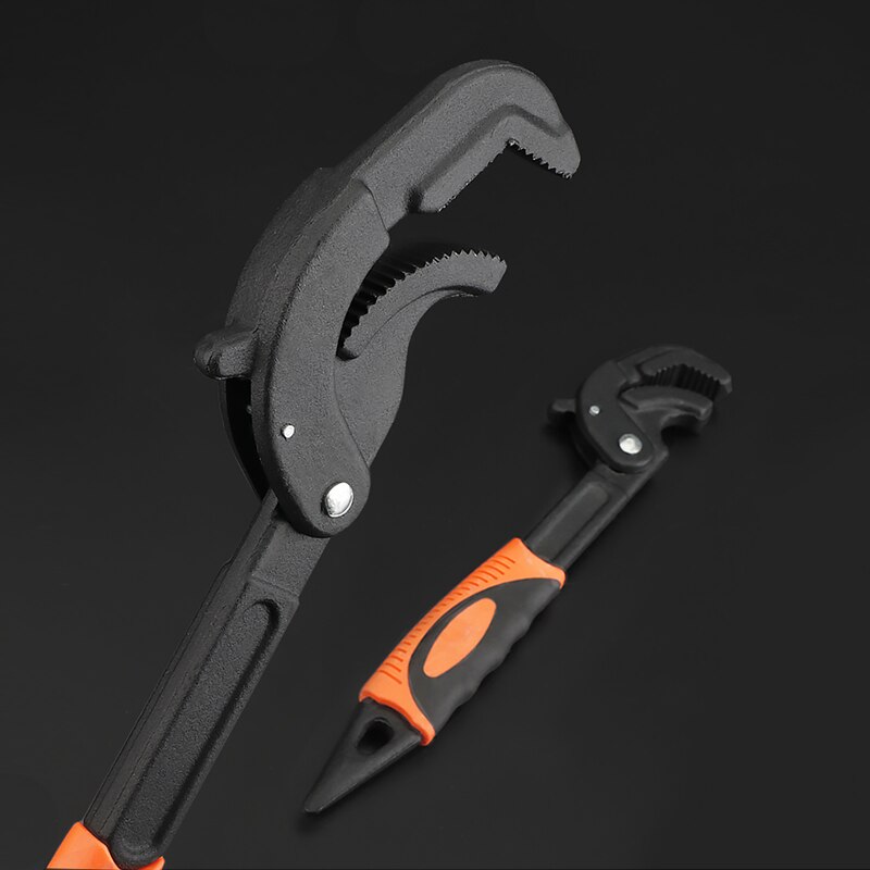 9-32mm Universal Wrench Pipe Wrench Open End Spanner Set High-carbon Steel Adjustable Wrench Snap-N Grip Multifunction Hand Tool. 