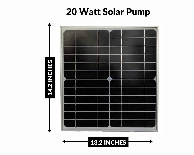12volt 20 watt solar panel