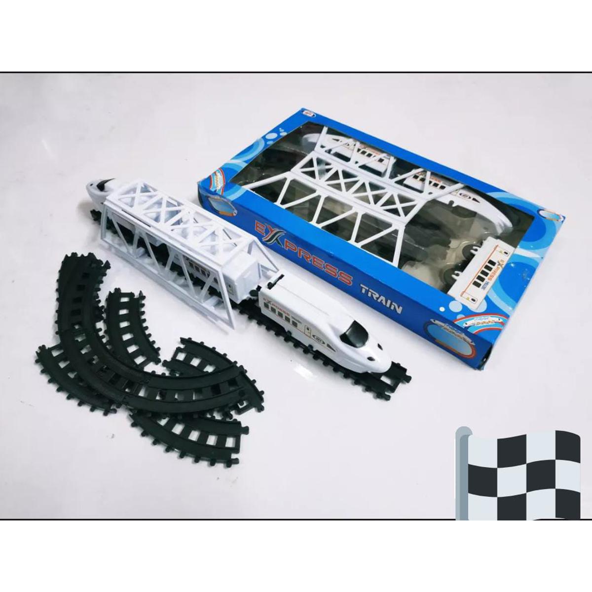Battery Operated Bullet Train red