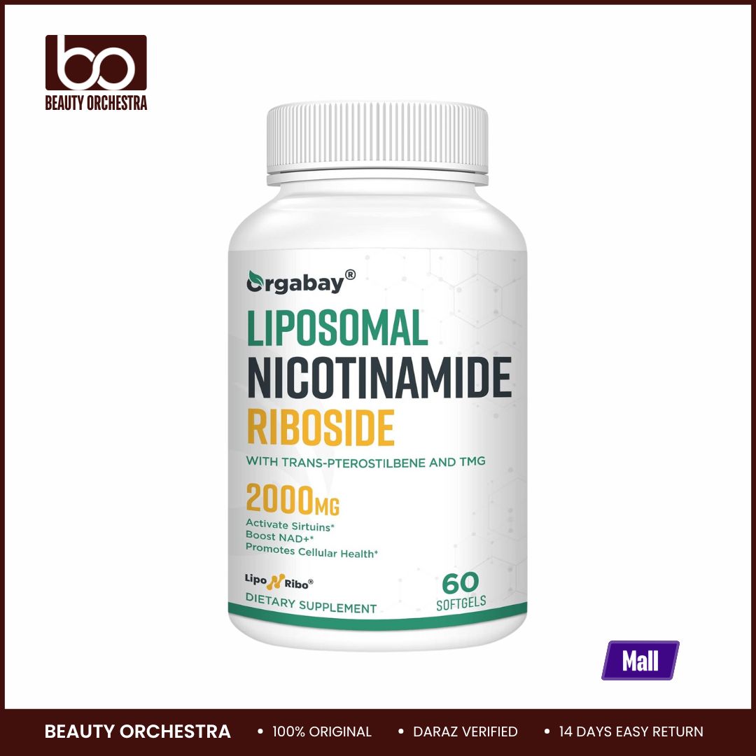 Orgabay Liposomal Nicotinamide Riboside 2000 MG  60 Softgels
