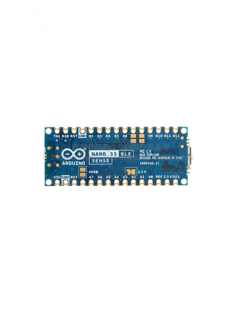 Original ARDUINO NANO 33 BLE SENSE ABX00031 nRF52840 development board module. 