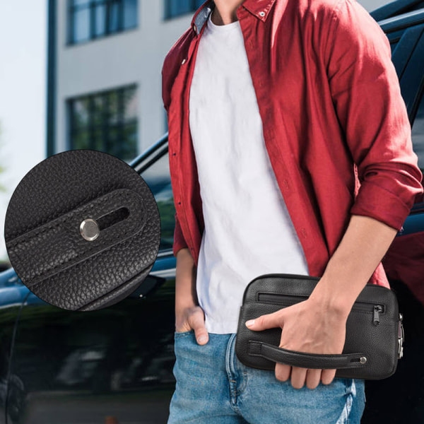 Whimsical Signature Style -Versatile -Quality And Durablity -WiWU Alpha Anti-theft Clutch Bag- Innovative- Significant Desire. 