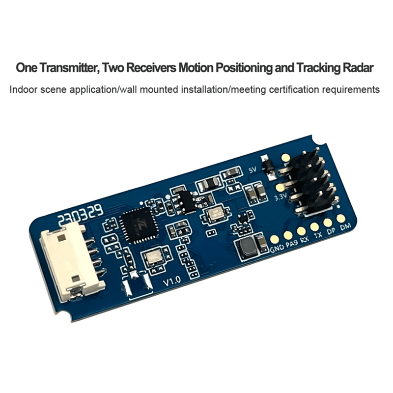 HLK-LD2450 24G Smart Home Wave Human Body Motion Target Tracking Radar Sensor Module Test Distance Angle Speed Durable. 