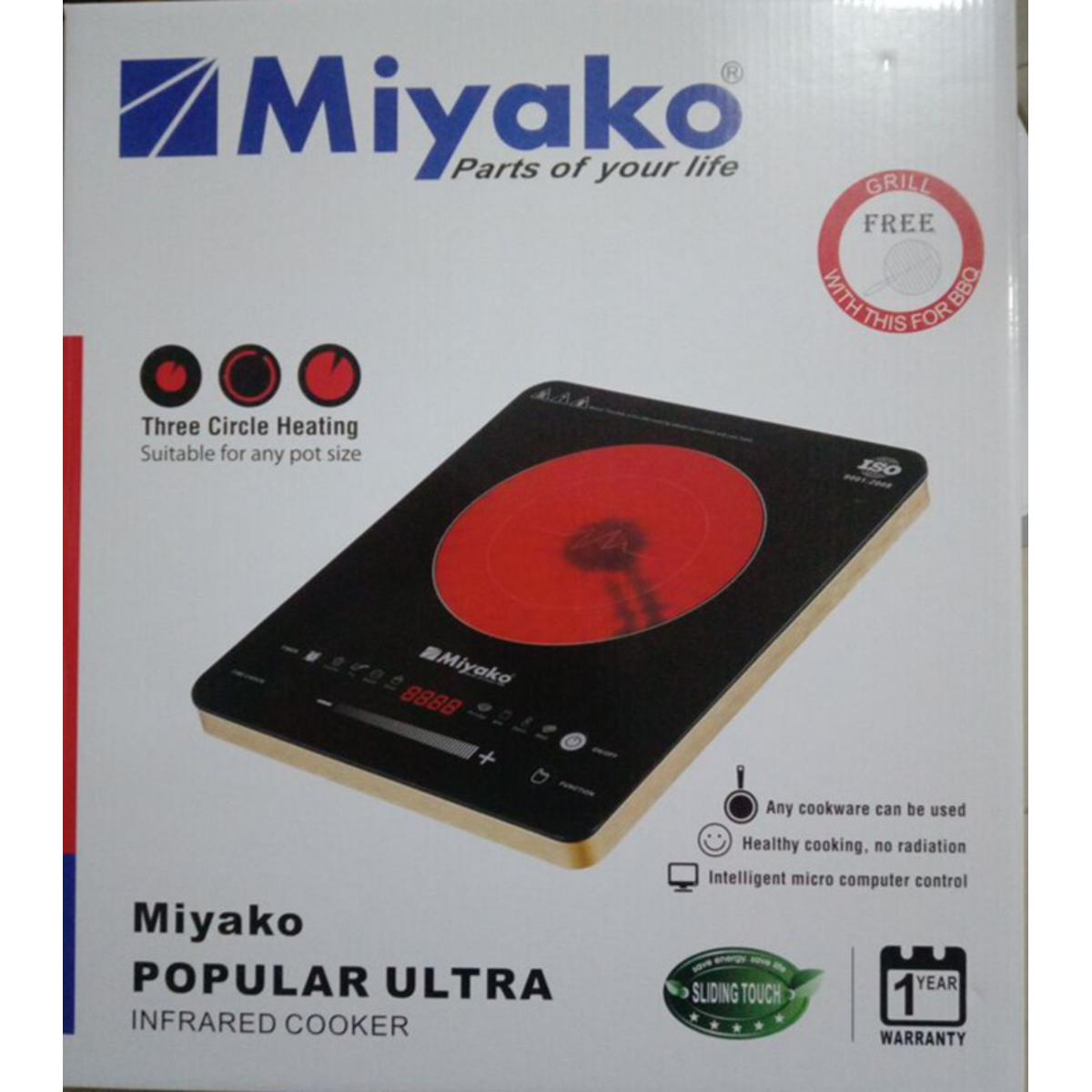 Creative Cutting-edge Make - Miyako Popular Ultra Infrared Cooker - Induction Cooker - Emphasizing Durable technology - Easy to Maintain