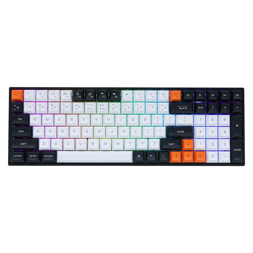 Epomaker sk96s Keys Hot-swap RGB Mechanical KeyboardHot-swappable Optical Switches. 