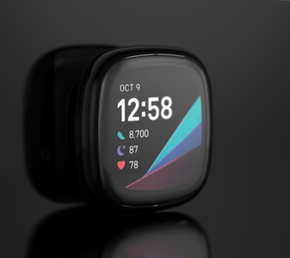 【Golven Toy】 2023 BEHUA Soft Tpu Case for Fitbit versa 3 / Sense Waterproof Watch cases Cover Screen Protector Full Waterproof Protective Shell. 