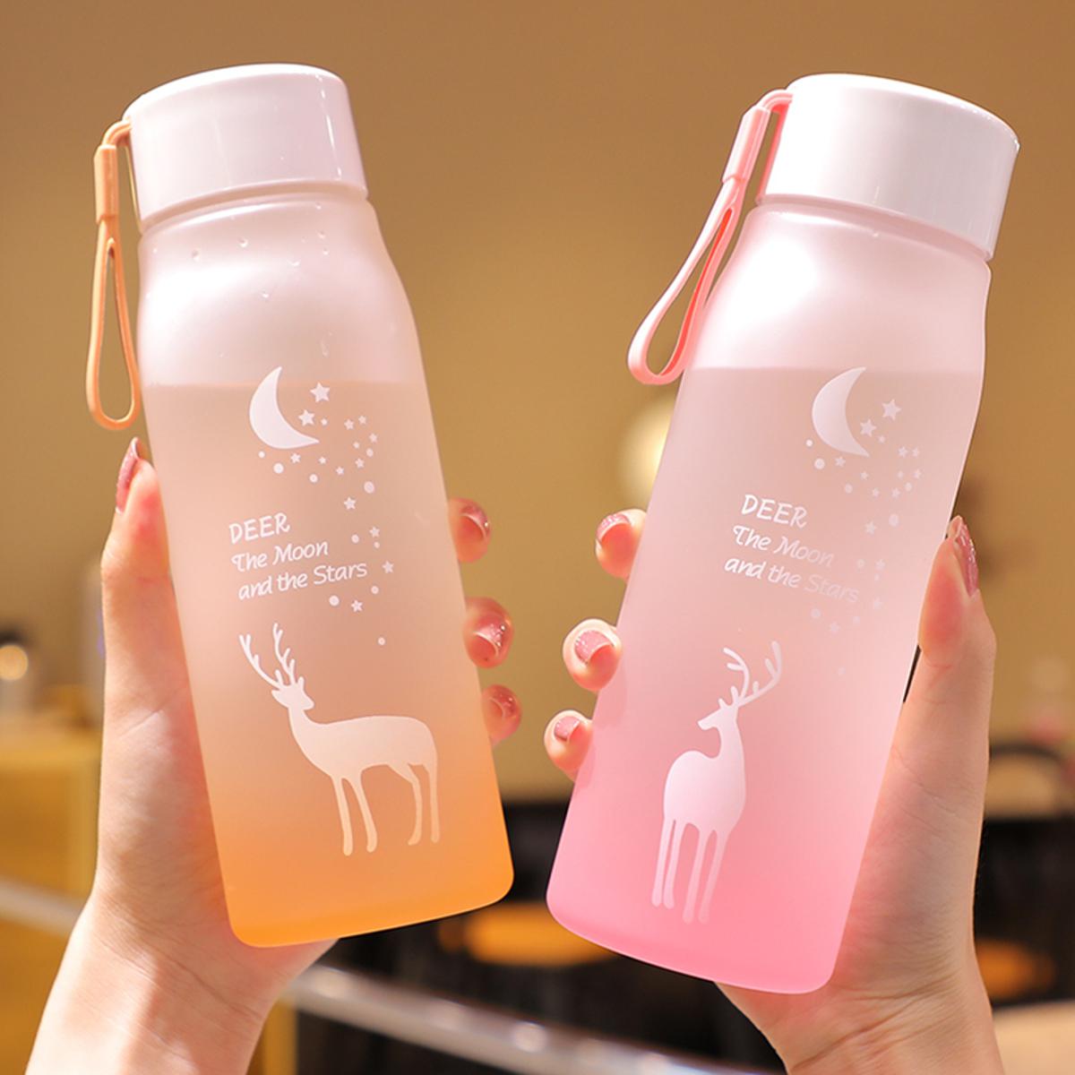 Unique Make - 560ml Sports Water Bottle Portable Drinking Cup Drop-Prof Shaaker Travel Bottle - Innovative Design - Expression of Yourself. 