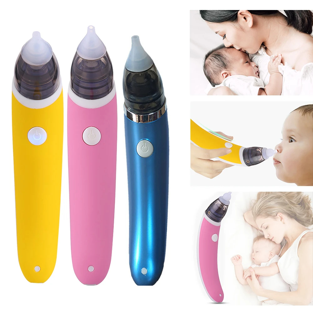 Multi Function Baby Electric Nose Cleaner Low Noise Design Nasal Aspirator with 5 Gears Alpha Bridge. 