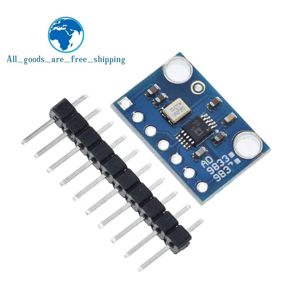 【happy one】AD9833 Programmable Microprocessors Serial Inter Sine Square DDS Generator Module for Arduino. 