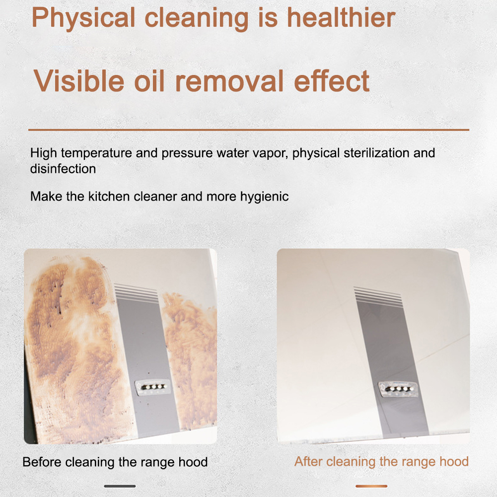 GC High Pressure Steam Cleaner 2500w High-power Portable Handheld High Temp Steamer Cleaning Machine For Home Use. 