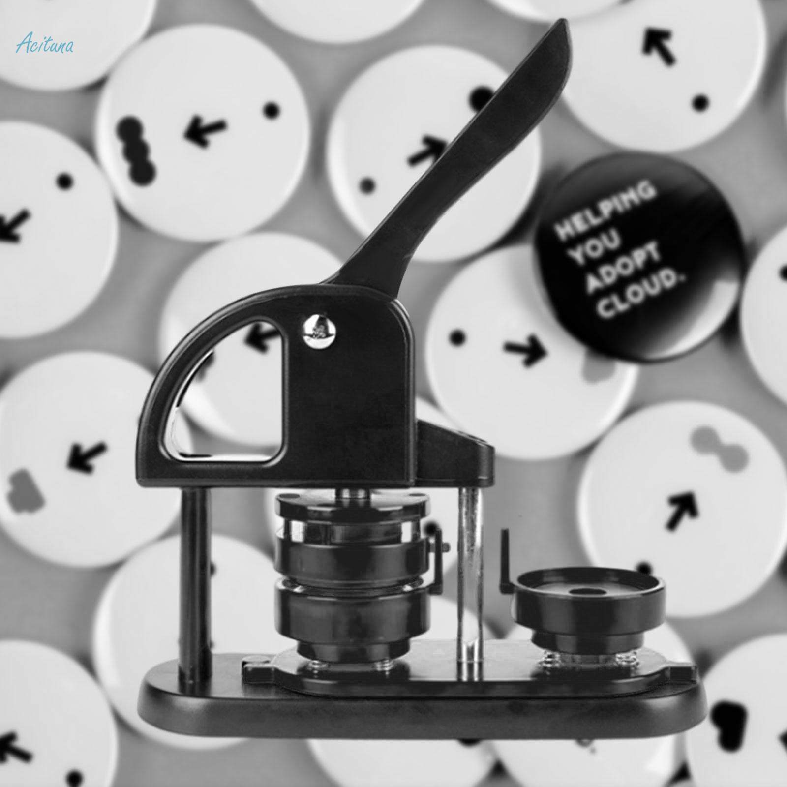 Button Machine Pin Maker Easy to Use 58mm for DIY Gifts Keychain