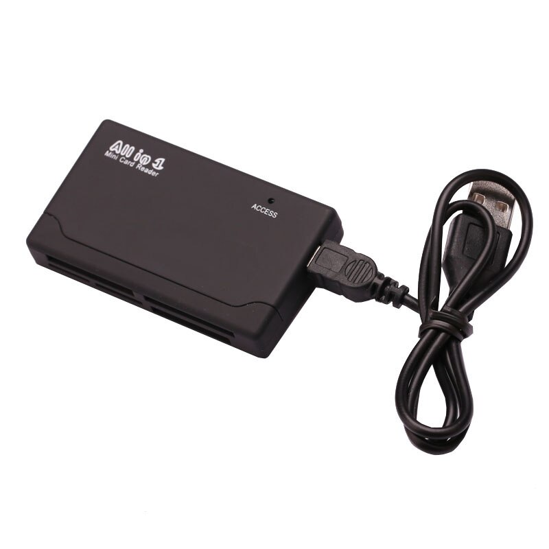 All in one 1 SB 2.0 Card Reader SD XD MMC MS CF SDHC TF Micro SD M2 Memory Card Reader Writer Adapter For Macbook PC Computes. 