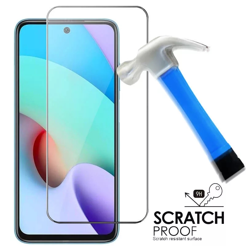 For Xiaomi Mi Redmi 10 Prime Scratch Proof Clear Transparent HD Tempered Glass Screen Protector Case Friendly - (Not Full Coverage). 
