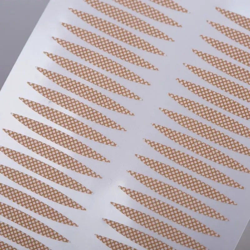 eyelid correction tape mesh Eyelid Stripe Big eyes Invisible double fold eyelid shadow sticker Double eyelid lifting strip. 
