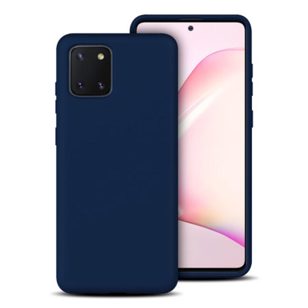 Samsung Galaxy Note 10 Lite Luxury High-Protection Smooth Soft Silicone Back Cover Case - Camera (Back Case Cover For Smartphone)