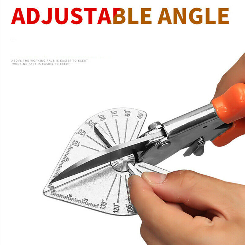 Multi Angle Mitre Trunking Scissor Wire Duct Cutter For Cutting PVC PPR PE Pipe Branch Wire Professional safety design. 