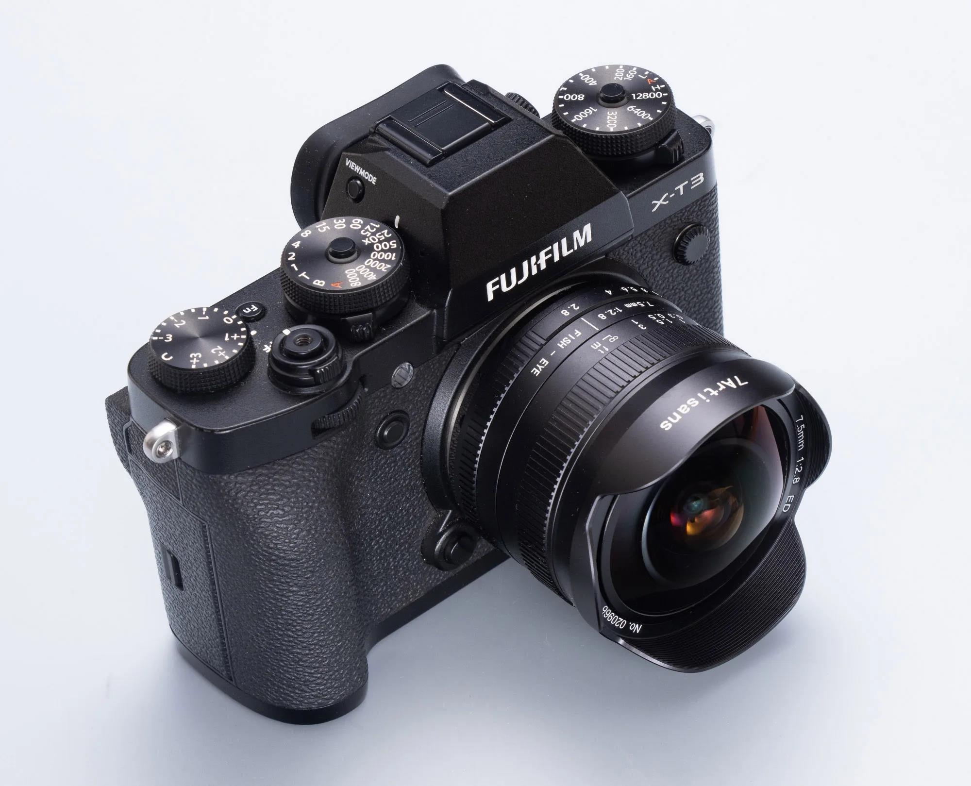 7 artisans 7artisans 7.5mm F2.8 II Fisheye Lens Ultra Wide-Angle for Sony E For Canon EOS-M Fuji XF Nikon Z Micro M4/3 mount. 