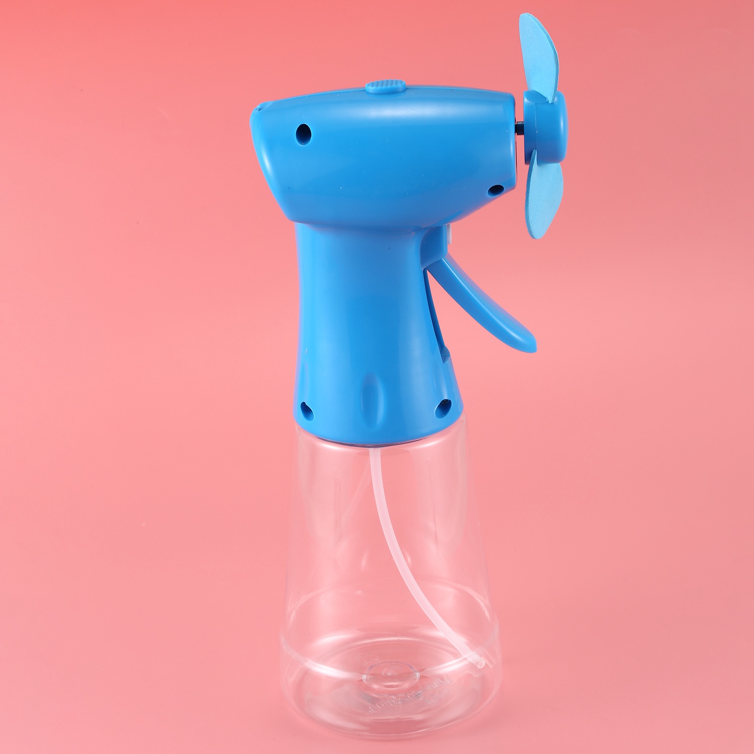 （NEW）Fan with  Spray Misting Fan Handheld   Misting Fan with Mist As   Operated Fan  Bottle Sprayer 300Ml. 