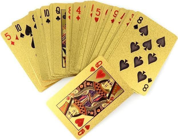 54Pcs/Deck Luxury Playing Premium Cards set Waterproof. 