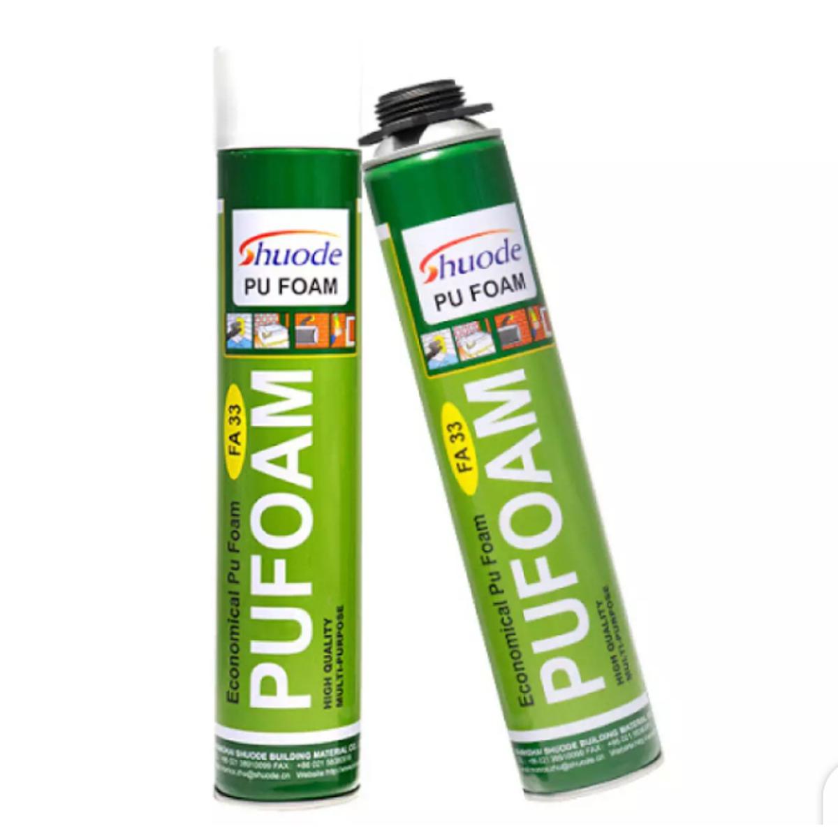 Expanding Spray Waterproof PU Foam Sealant-750 ml